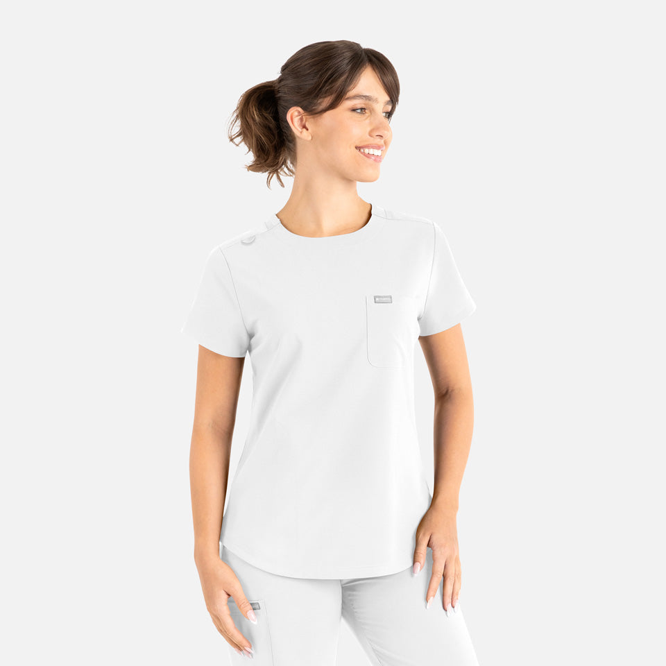 Women's Tuckable Round Neck Top | 5005