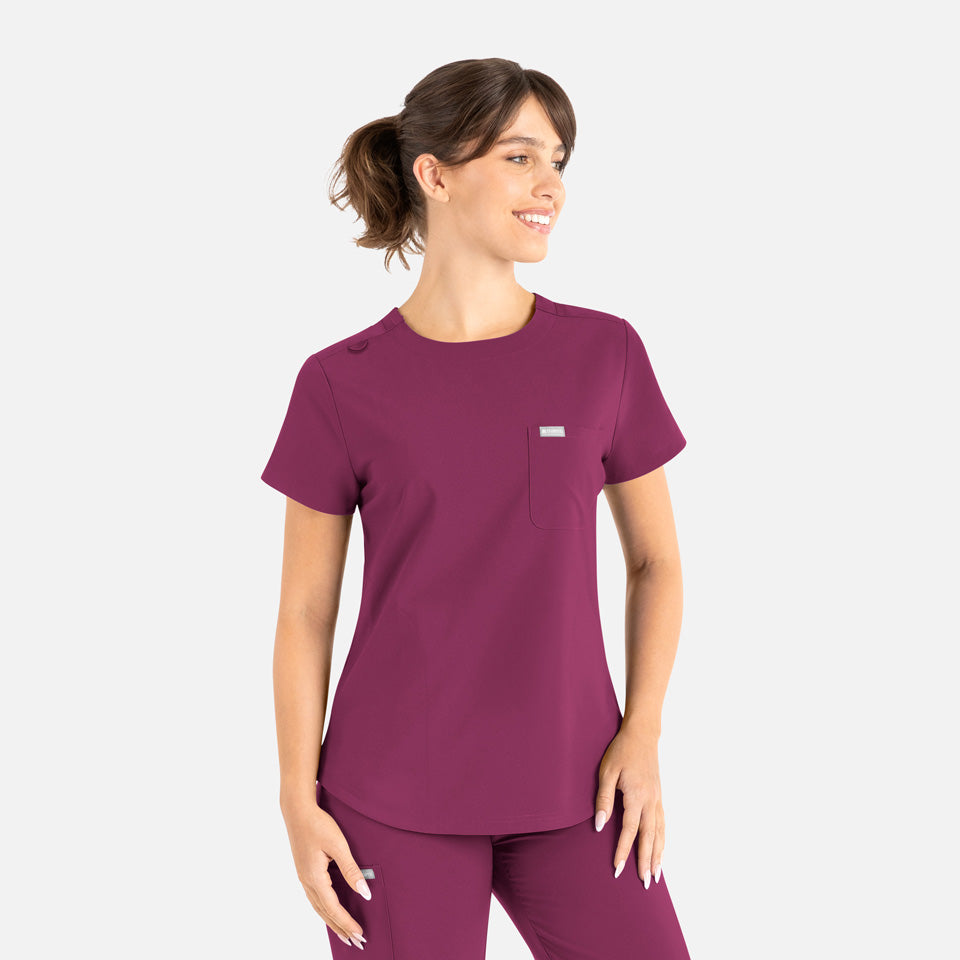 Women's Tuckable Round Neck Top | 5005