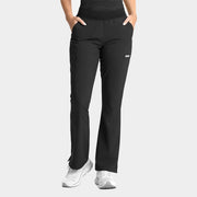 Women's Full Elastic Band Flare Leg Pant | 5093