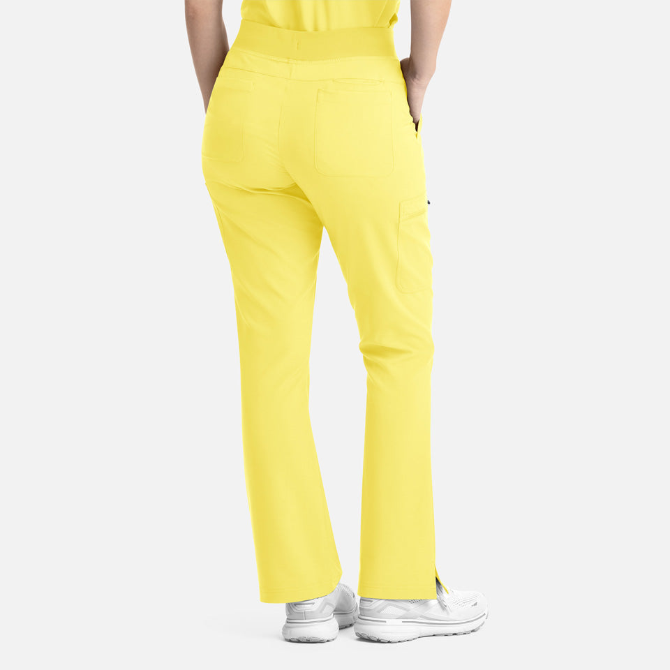 Women's Full Elastic Band Flare Leg Pant | 5093