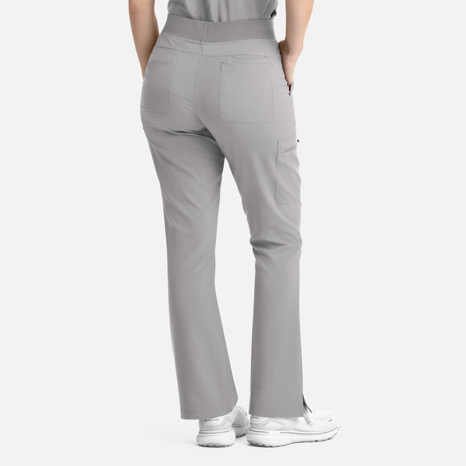Women's Full Elastic Band Flare Leg Pant | 5093