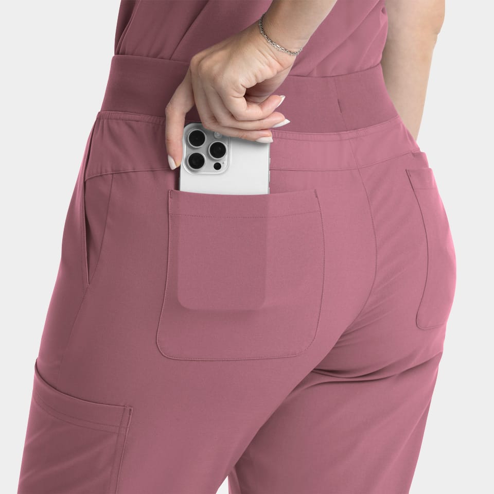 Women's Full Elastic Band Flare Leg Pant | 5093