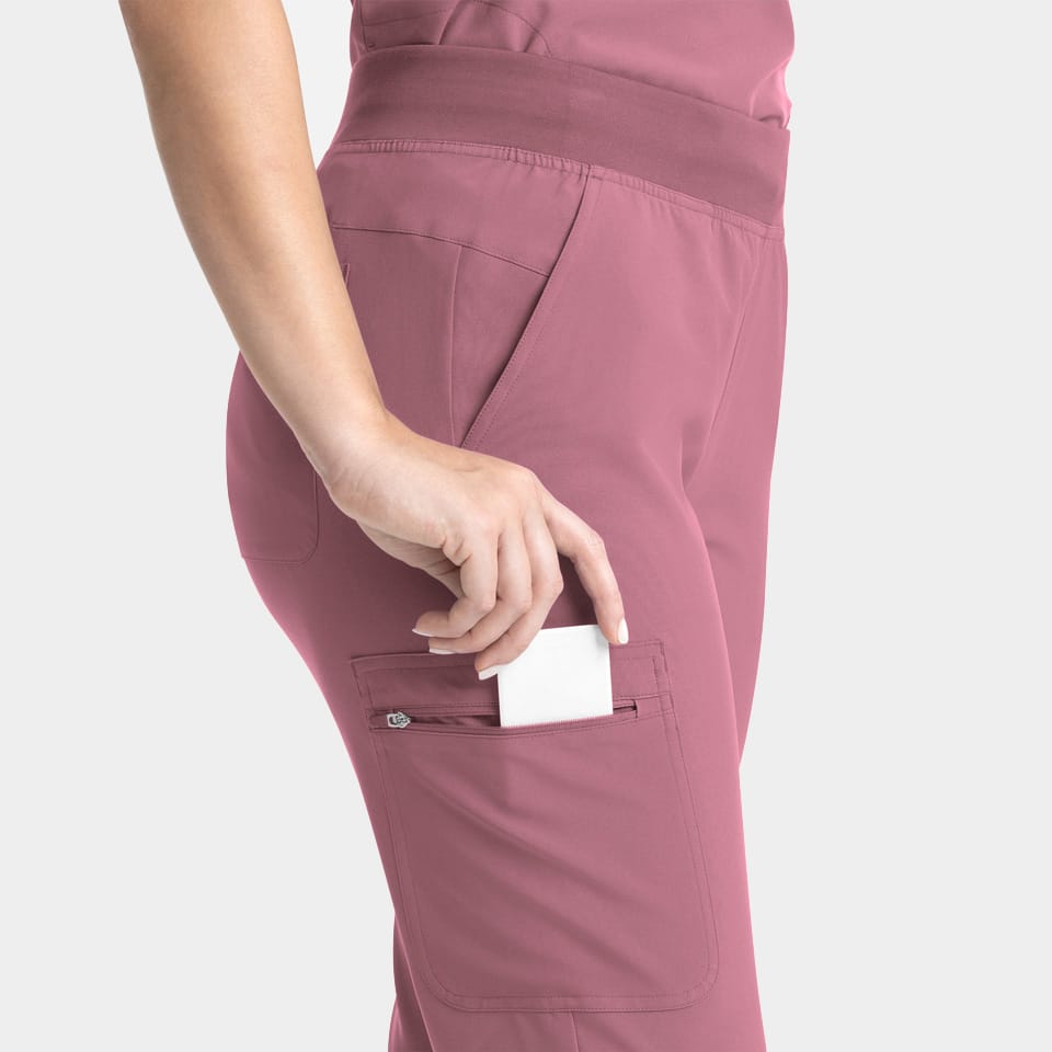 Women's Full Elastic Band Flare Leg Pant | 5093