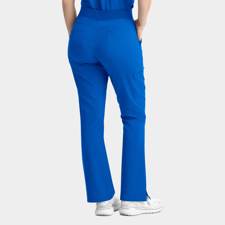 Women's Full Elastic Band Flare Leg Pant | 5093