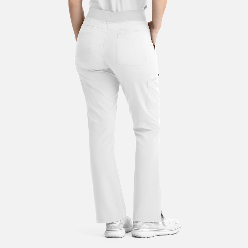 Women's Full Elastic Band Flare Leg Pant | 5093
