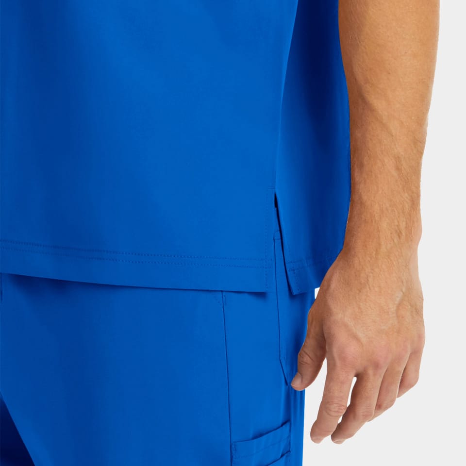 Men's Chest Pocket V-Neck Top | 5801