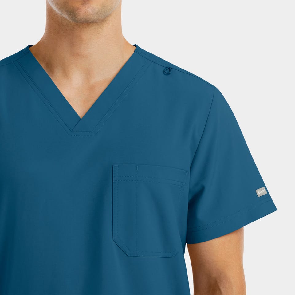 Men's 3-Pocket V-Neck Top | 5802