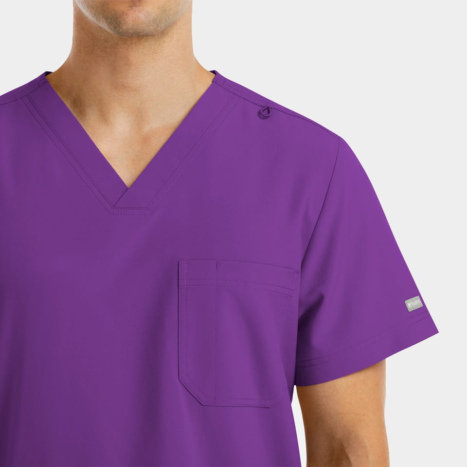 Men's 3-Pocket V-Neck Top | 5802