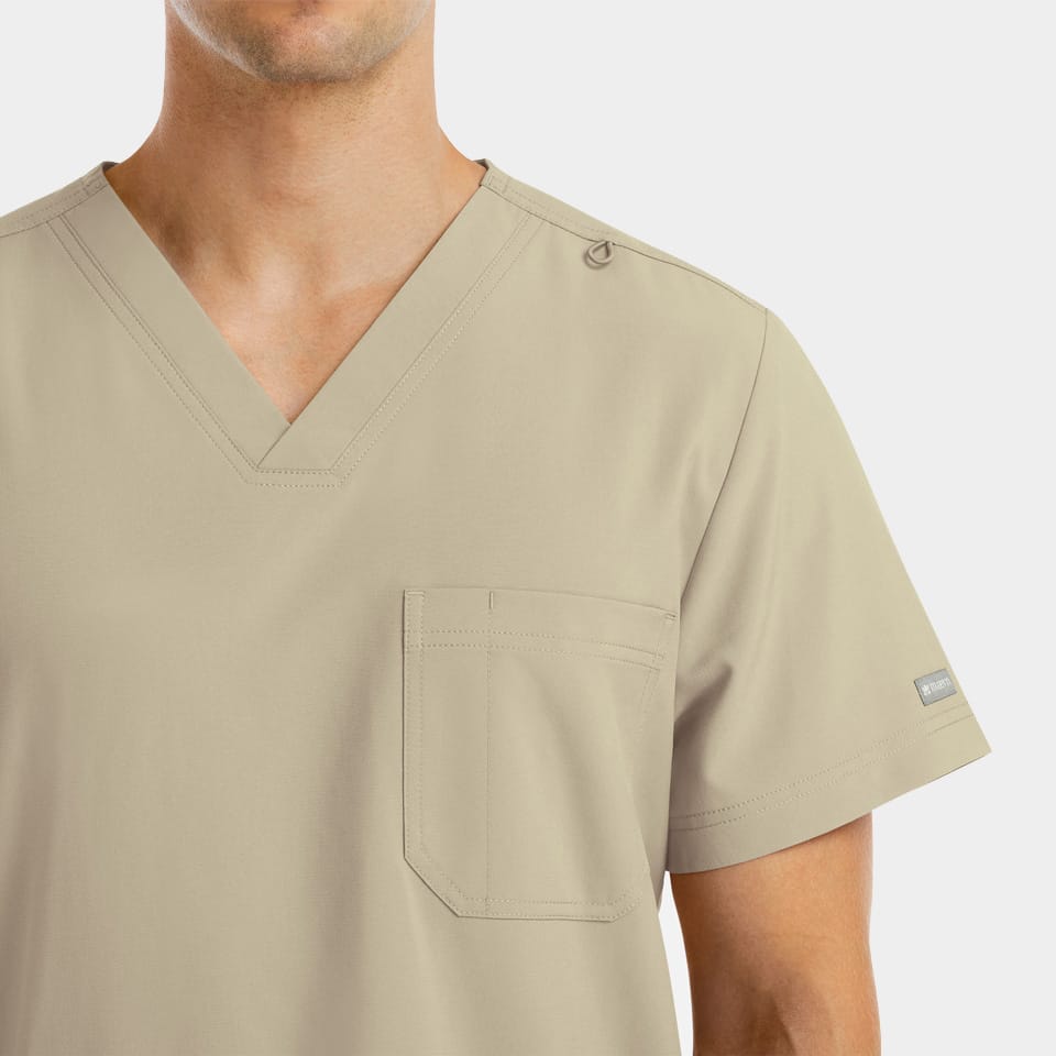 Men's 3-Pocket V-Neck Top | 5802