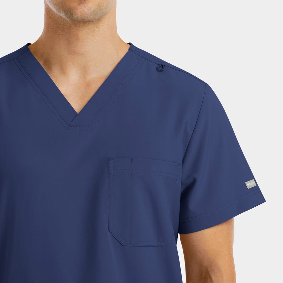 Men's 3-Pocket V-Neck Top | 5802