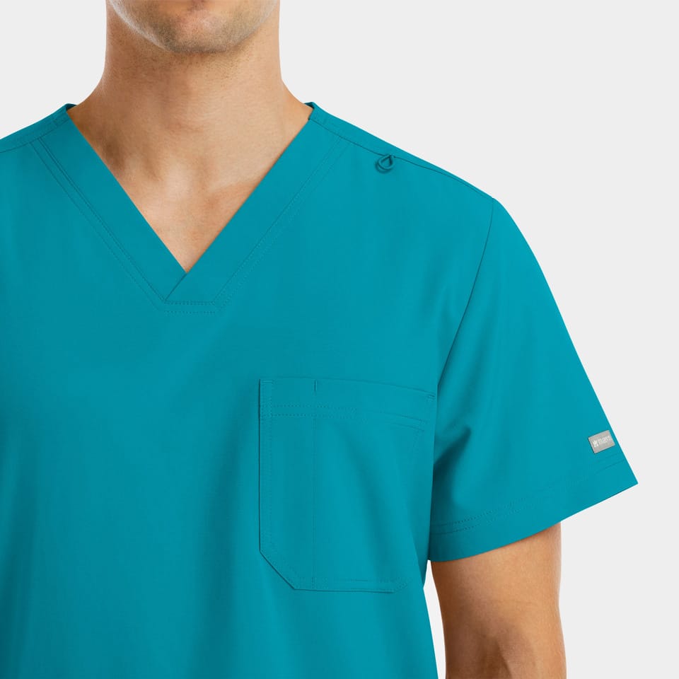 Men's 3-Pocket V-Neck Top | 5802