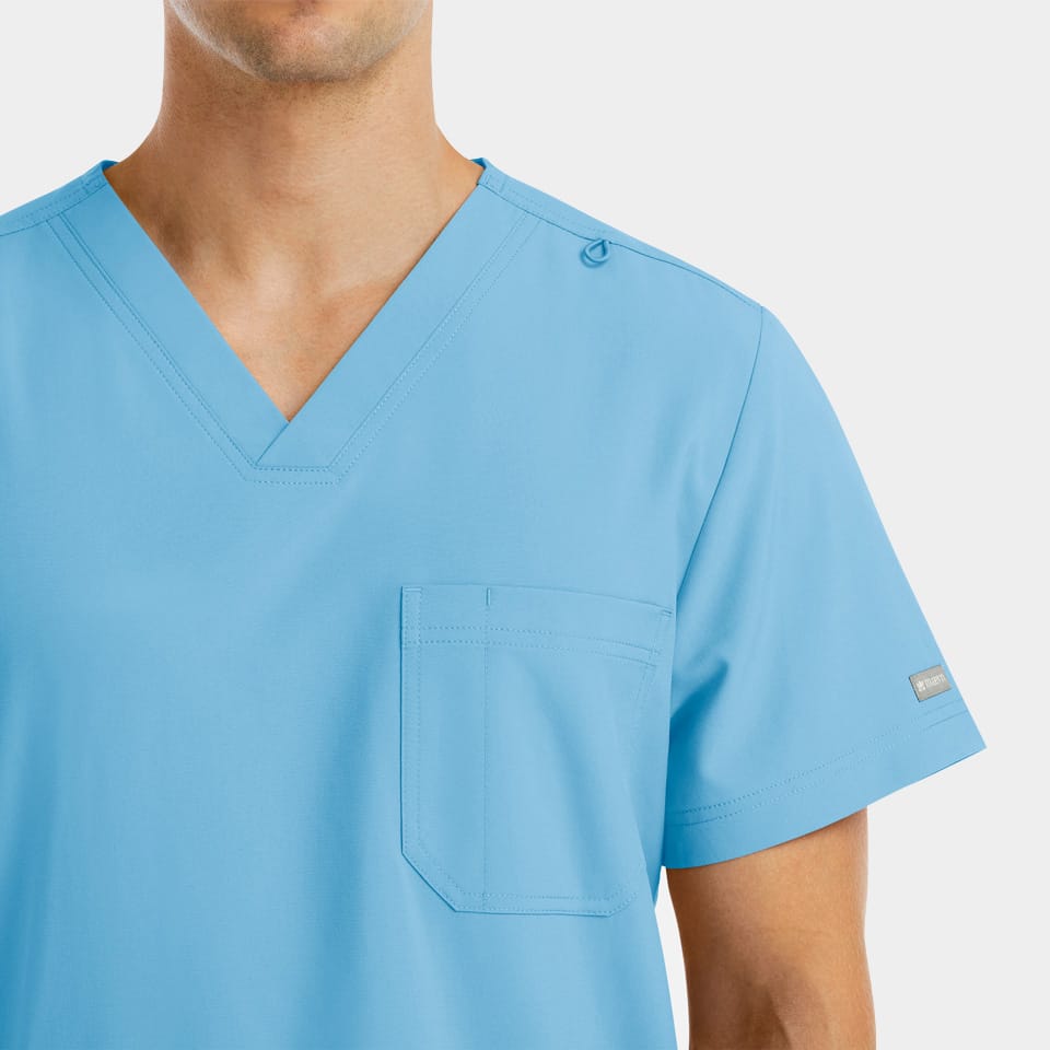 Men's 3-Pocket V-Neck Top | 5802