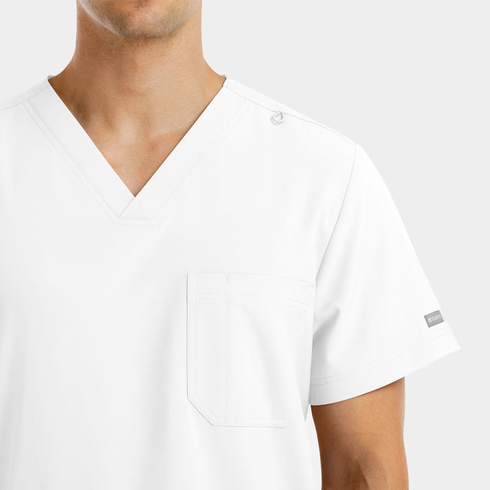 Men's 3-Pocket V-Neck Top | 5802