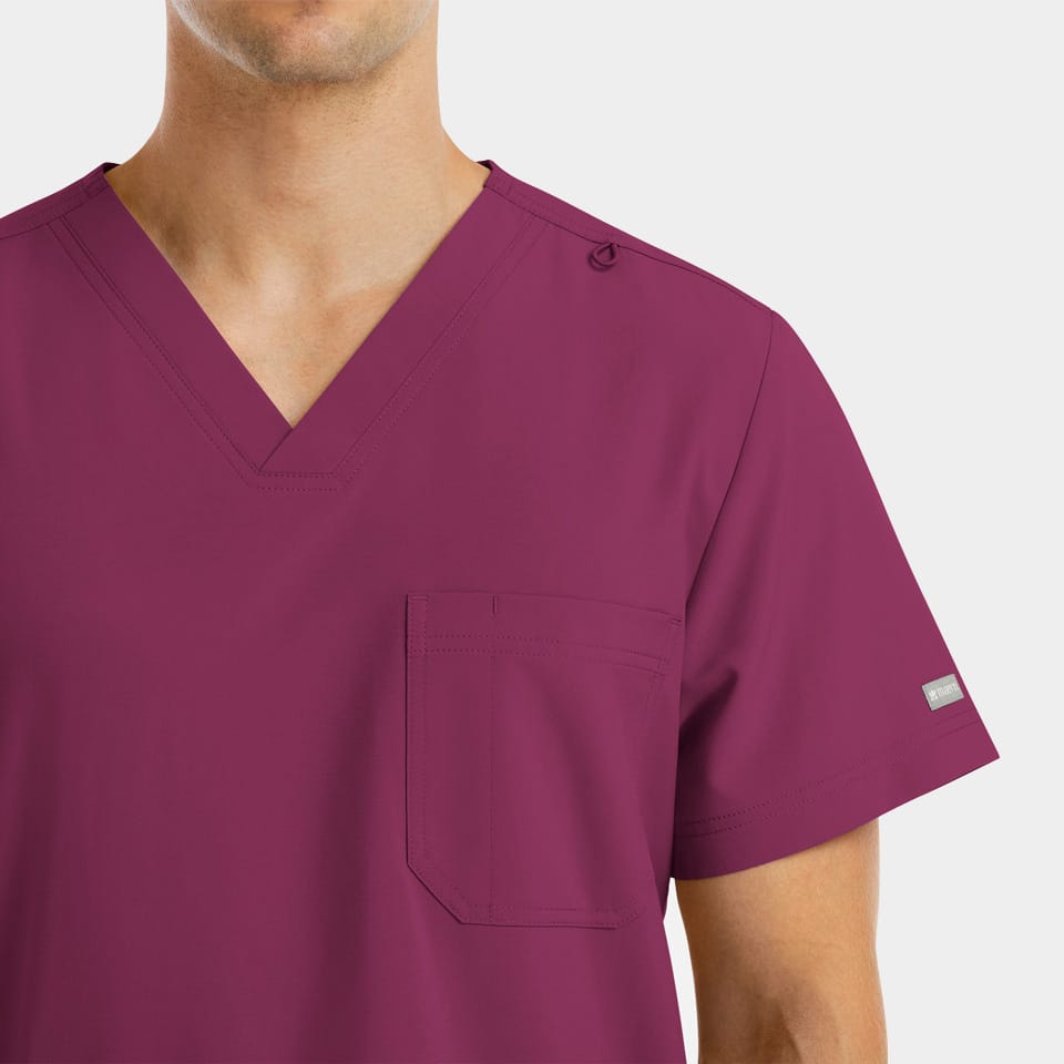 Men's 3-Pocket V-Neck Top | 5802