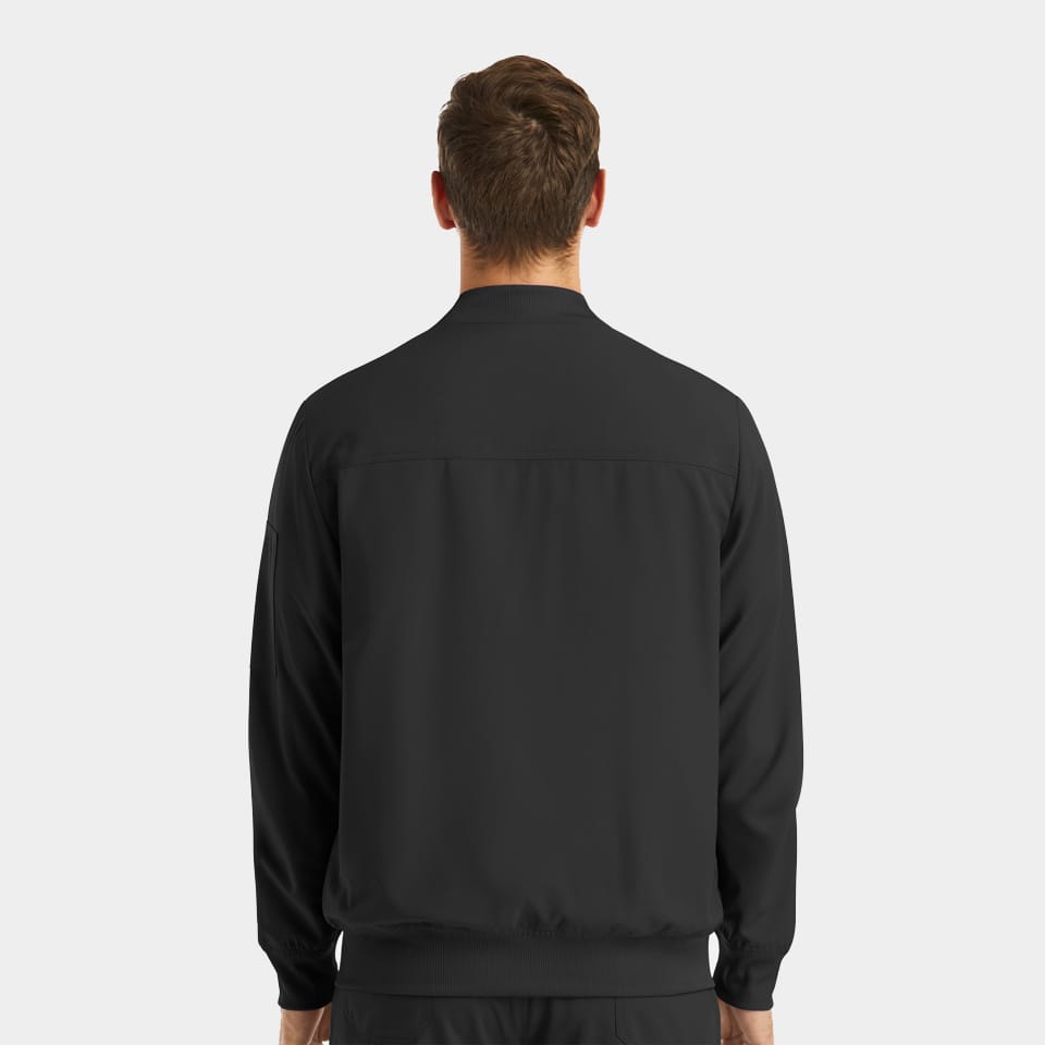 Men's Front Zip Warm-Up Jacket | 5861