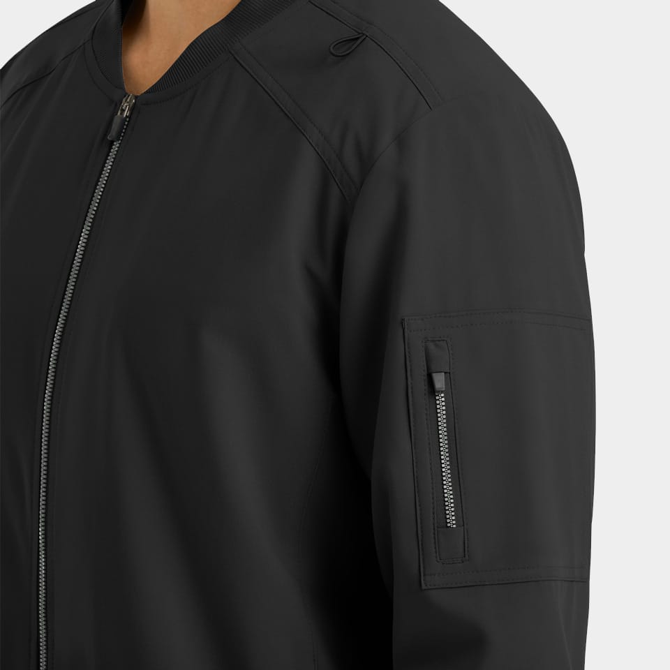 Men's Front Zip Warm-Up Jacket | 5861
