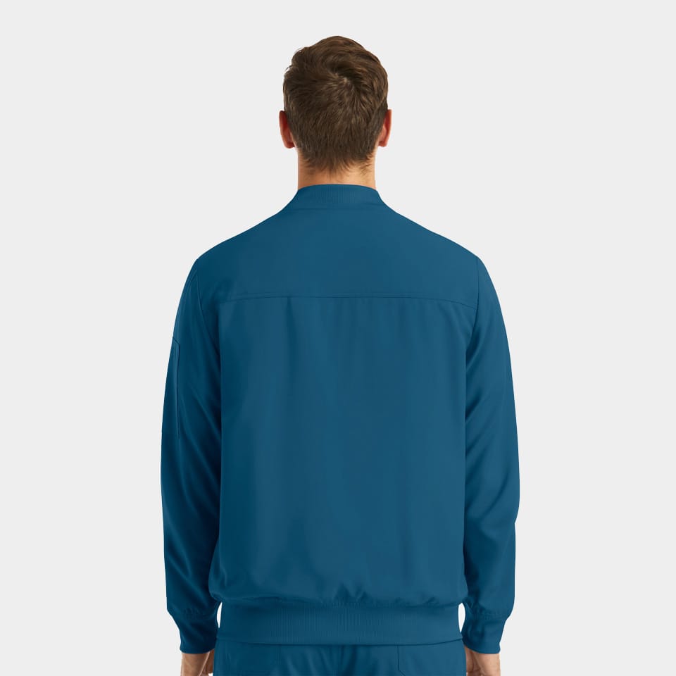 Men's Front Zip Warm-Up Jacket | 5861