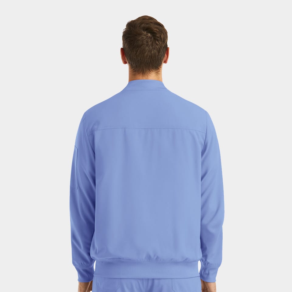 Men's Front Zip Warm-Up Jacket | 5861