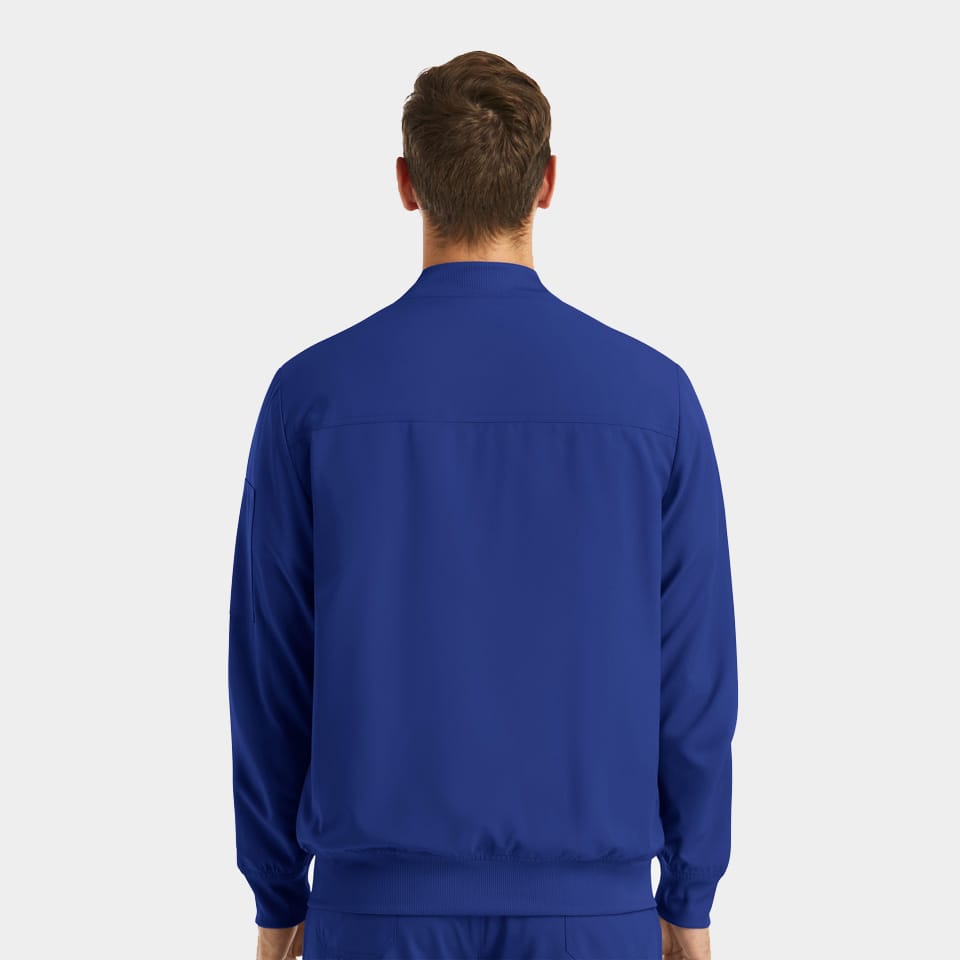 Men's Front Zip Warm-Up Jacket | 5861