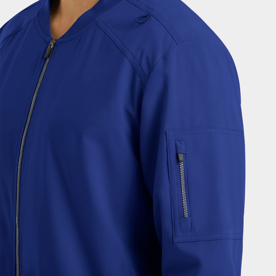 Men's Front Zip Warm-Up Jacket | 5861