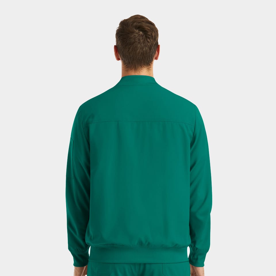 Men's Front Zip Warm-Up Jacket | 5861