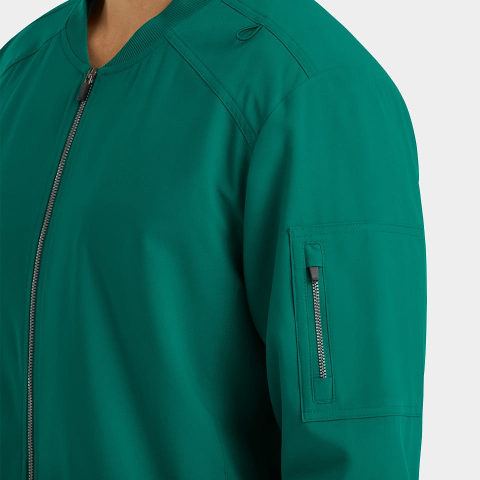 Men's Front Zip Warm-Up Jacket | 5861