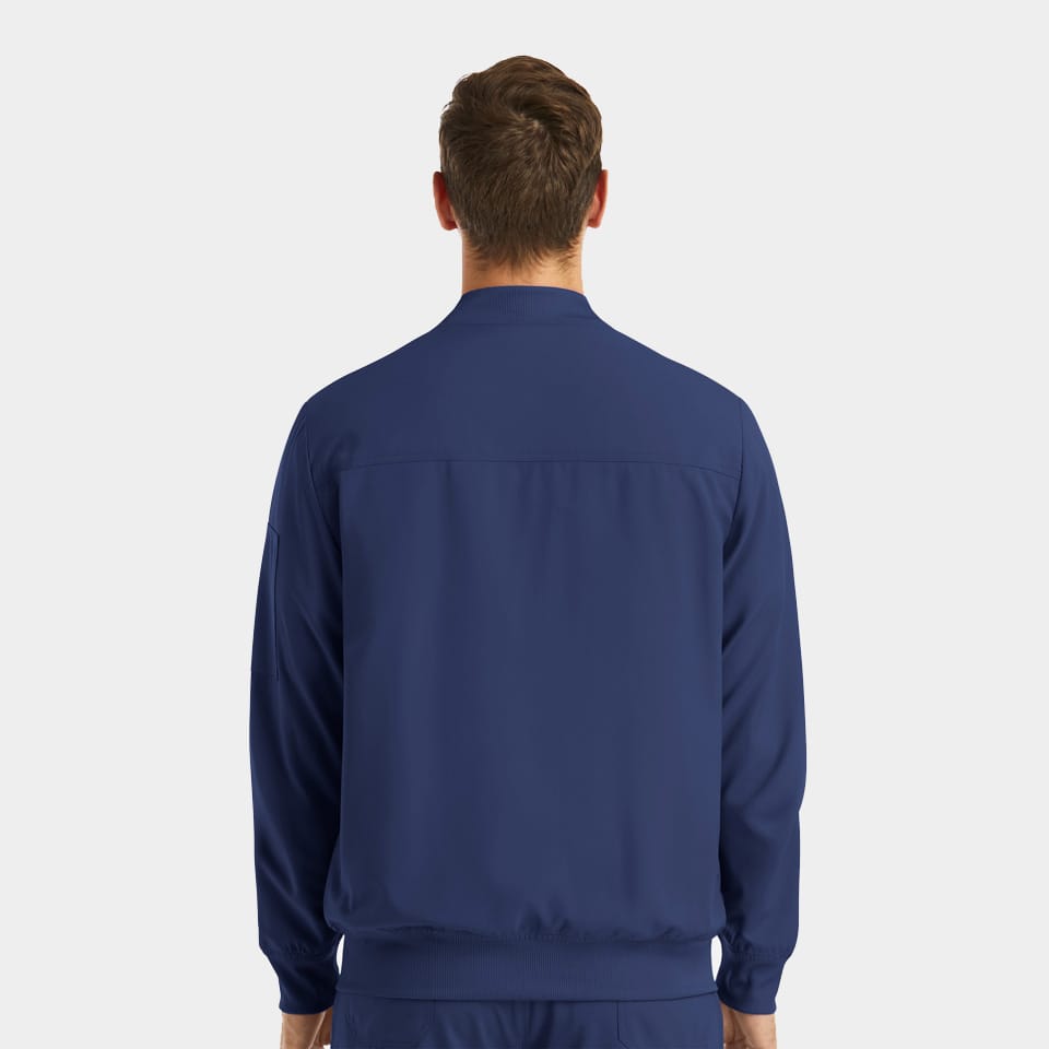 Men's Front Zip Warm-Up Jacket | 5861