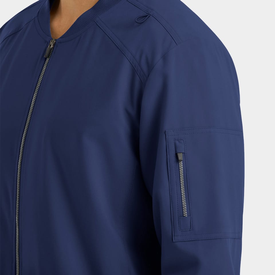 Men's Front Zip Warm-Up Jacket | 5861