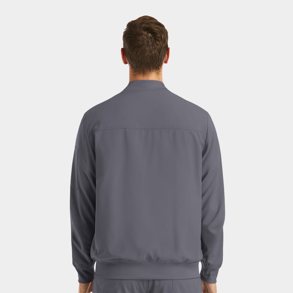 Men's Front Zip Warm-Up Jacket | 5861