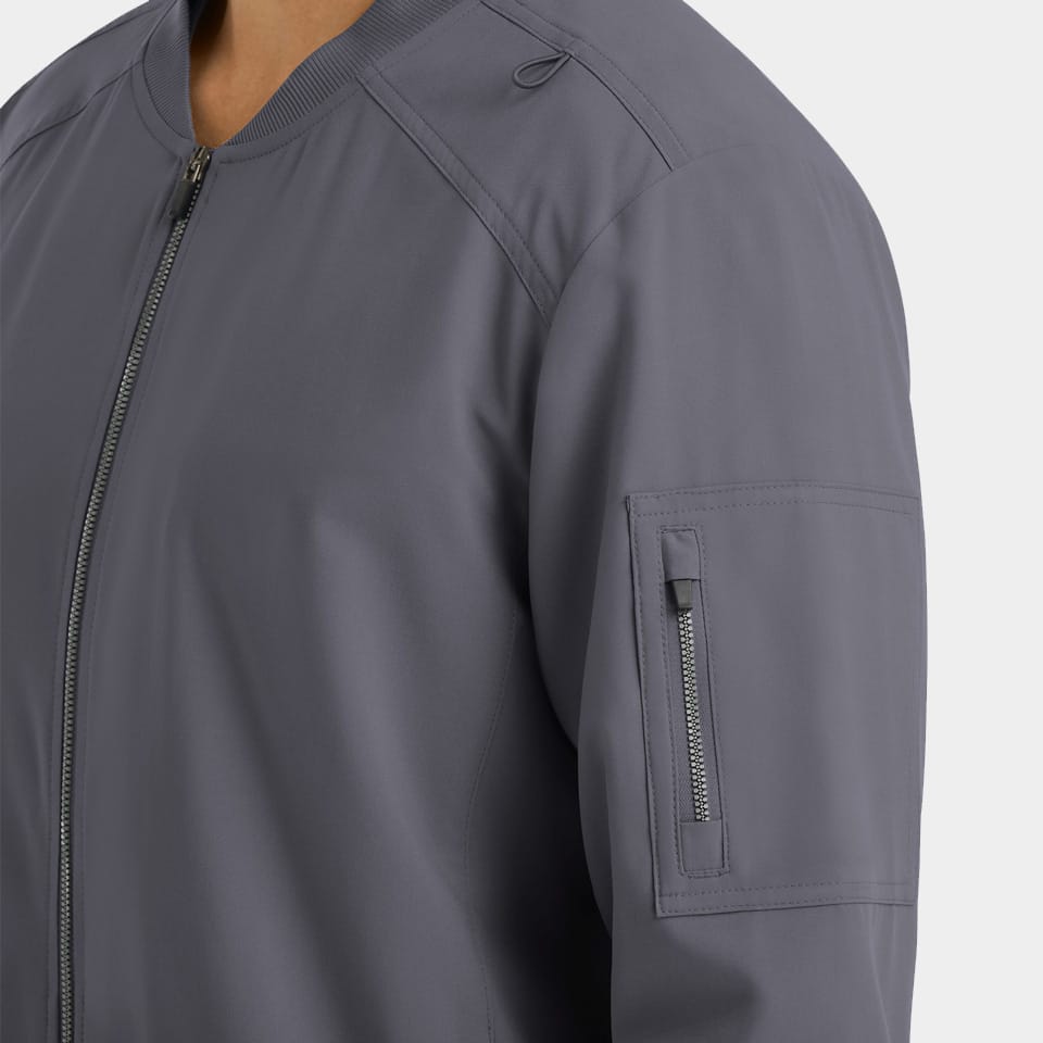 Men's Front Zip Warm-Up Jacket | 5861