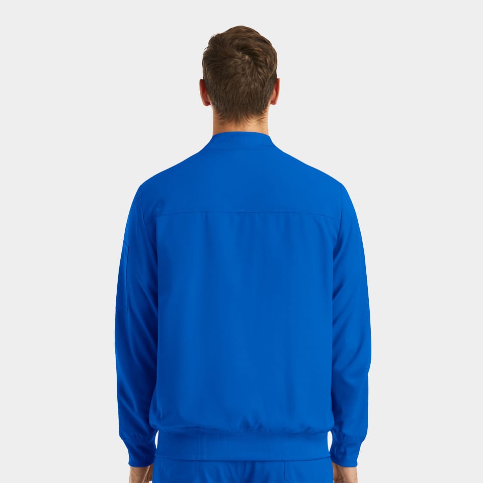 Men's Front Zip Warm-Up Jacket | 5861