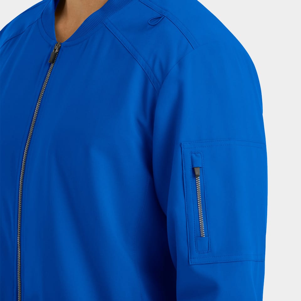Men's Front Zip Warm-Up Jacket | 5861