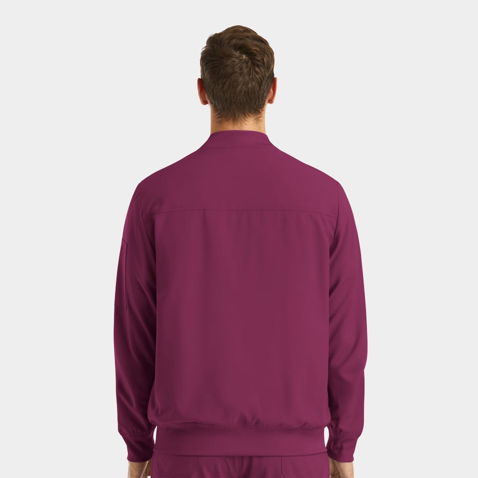 Men's Front Zip Warm-Up Jacket | 5861