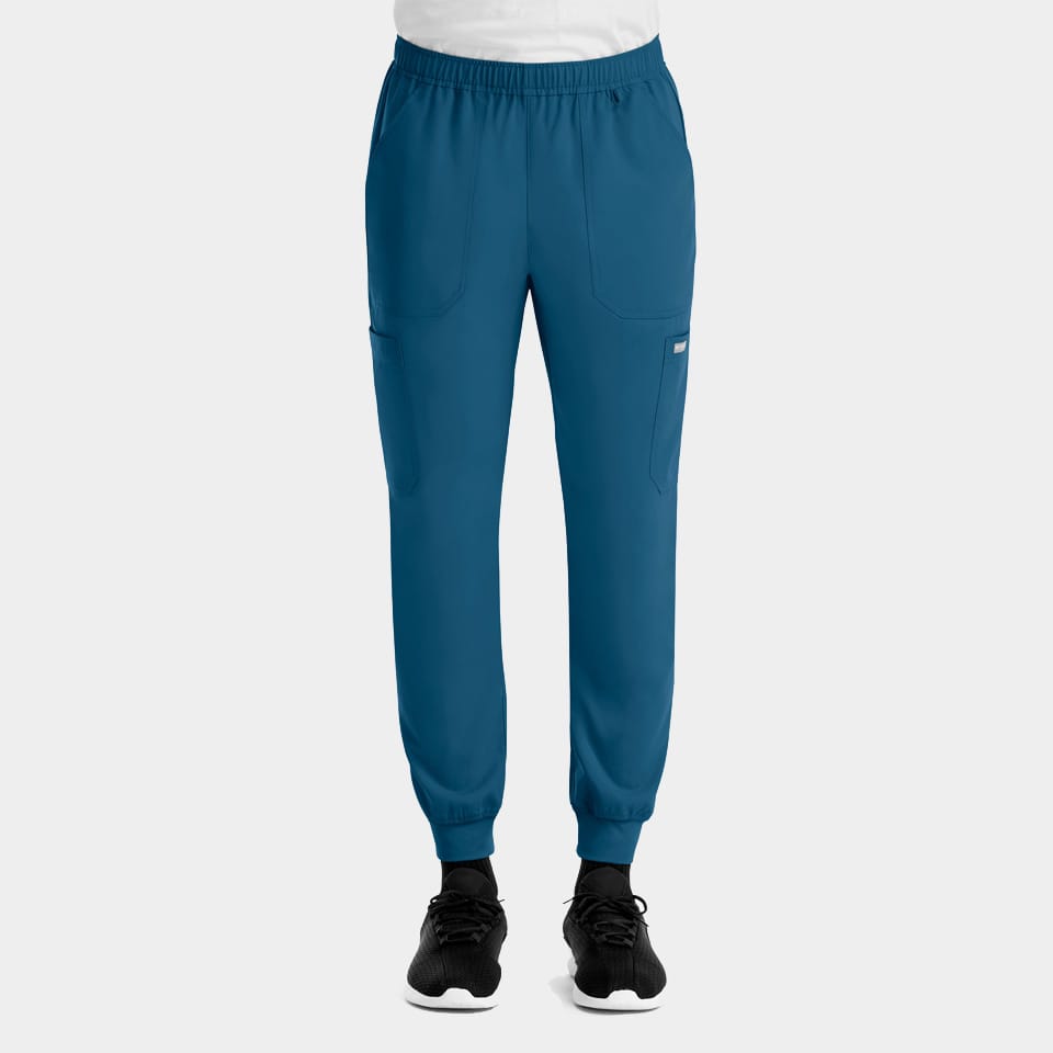 Men's Full Elastic Waistband Jogger Pant | 5892