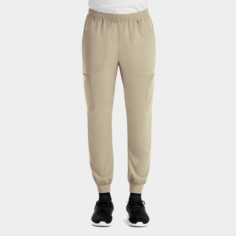 Men's Full Elastic Waistband Jogger Pant | 5892