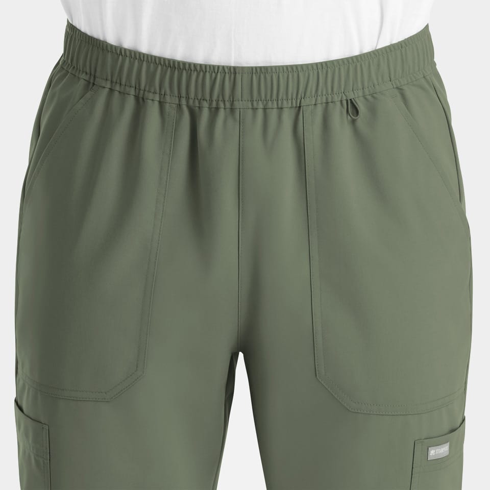 Men's Full Elastic Waistband Jogger Pant | 5892