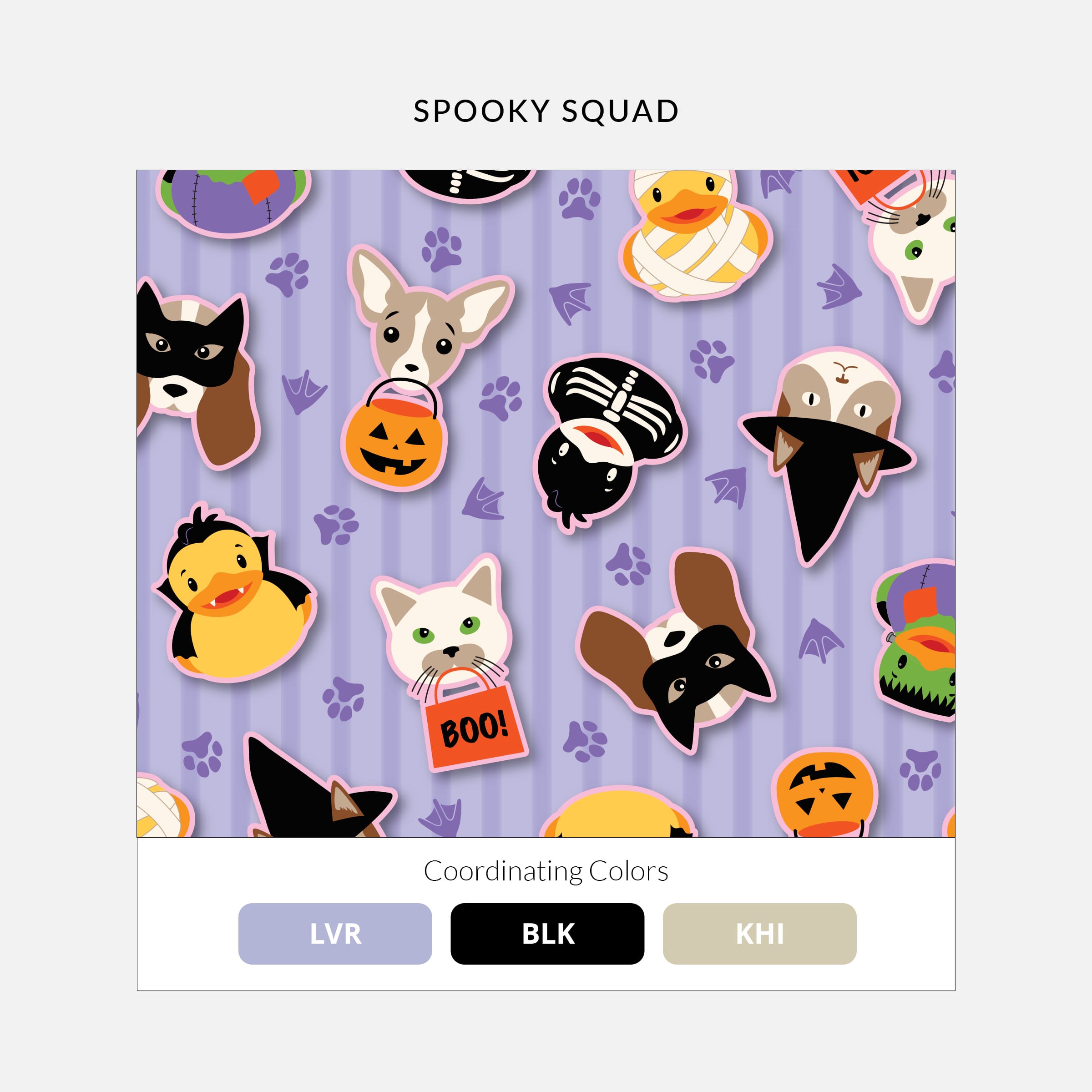 Halloween Scrub Top – Spooky Squad | 1797-SPSD