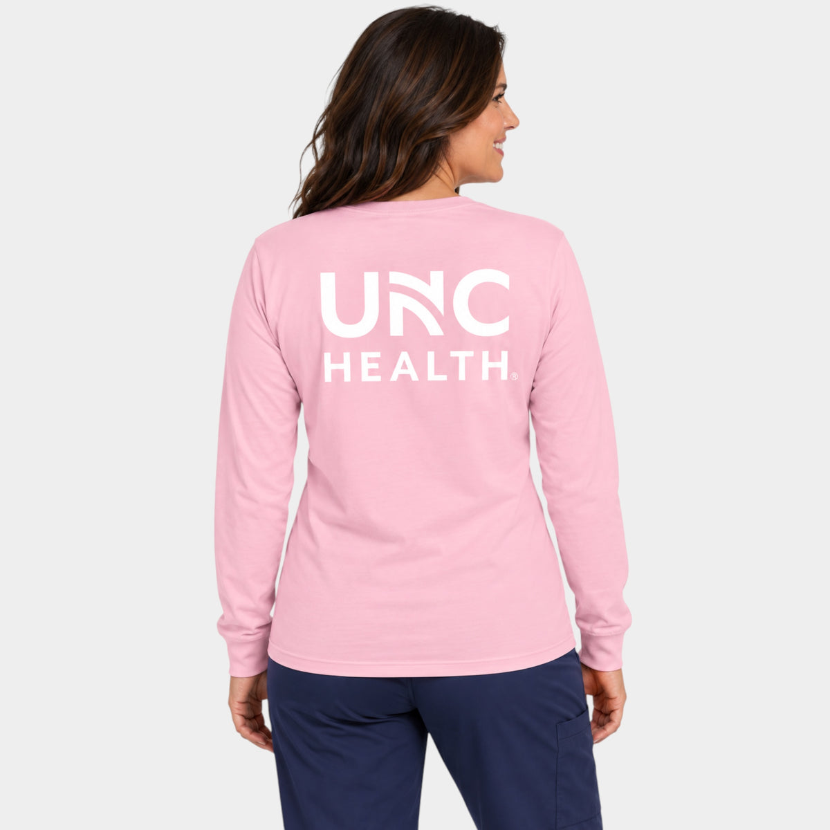 UNC Health – Long Sleeve Unisex Tee – Pink