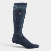 Women's Full Heart Compression Socks - Wide Calf | SW131W