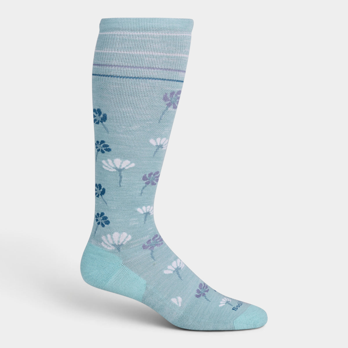 Women's Field Flower Compression Socks | SW133W