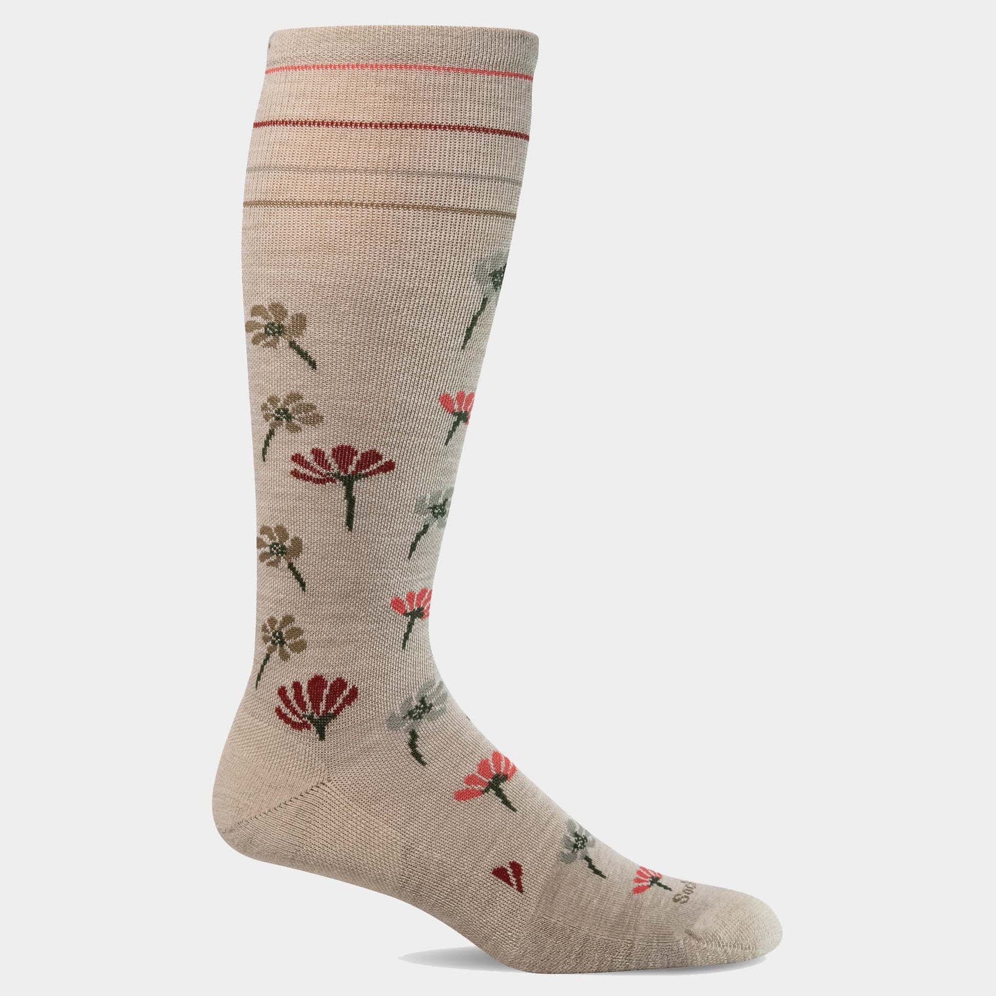 Sockwell Women’s Field Flowers Compression Sock