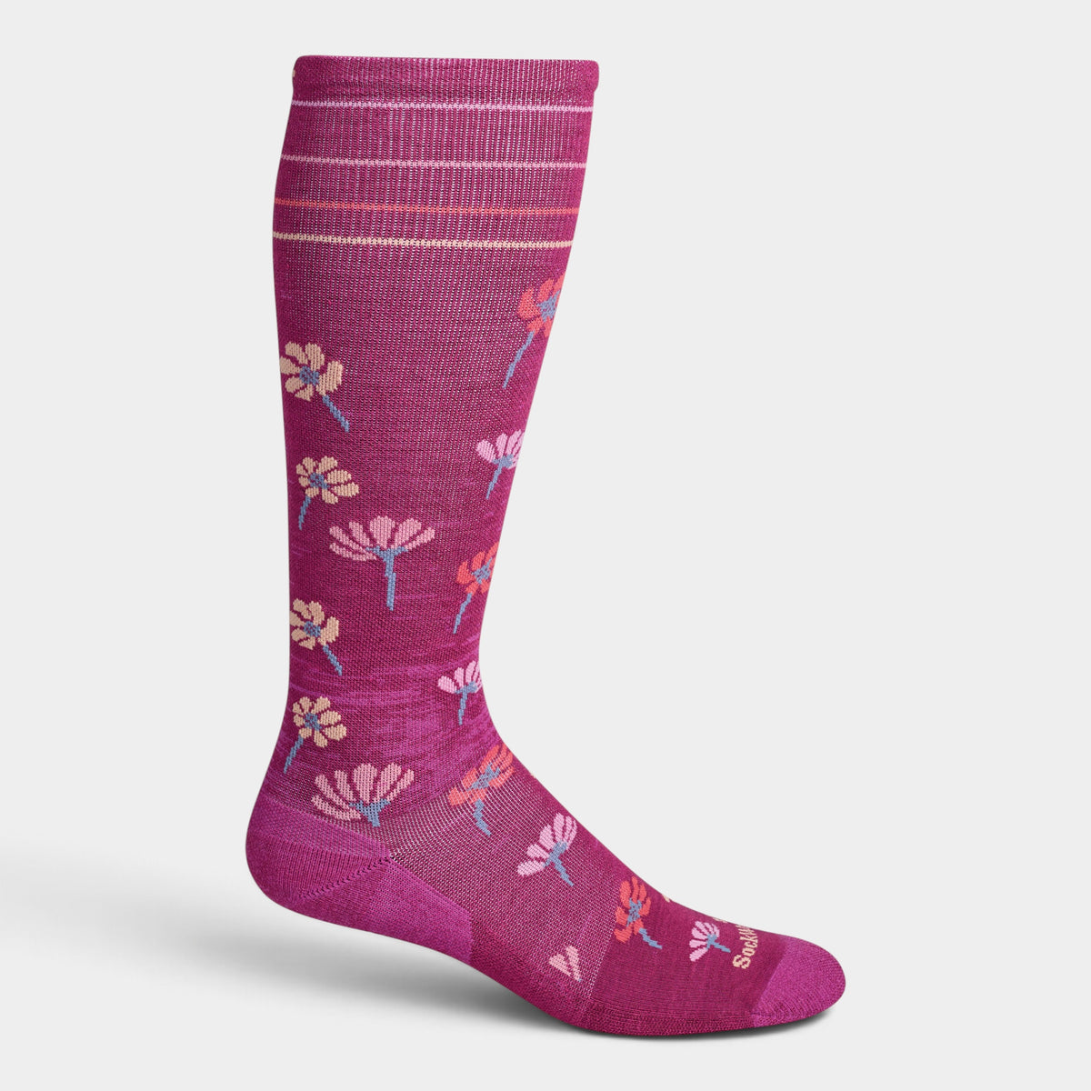 Women's Field Flower Compression Socks | SW133W