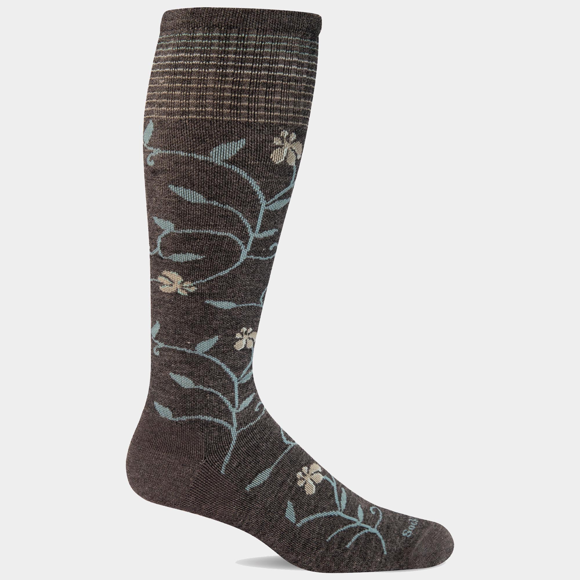 Women's Full Sun Compression Socks - Wide Calf | SW139W