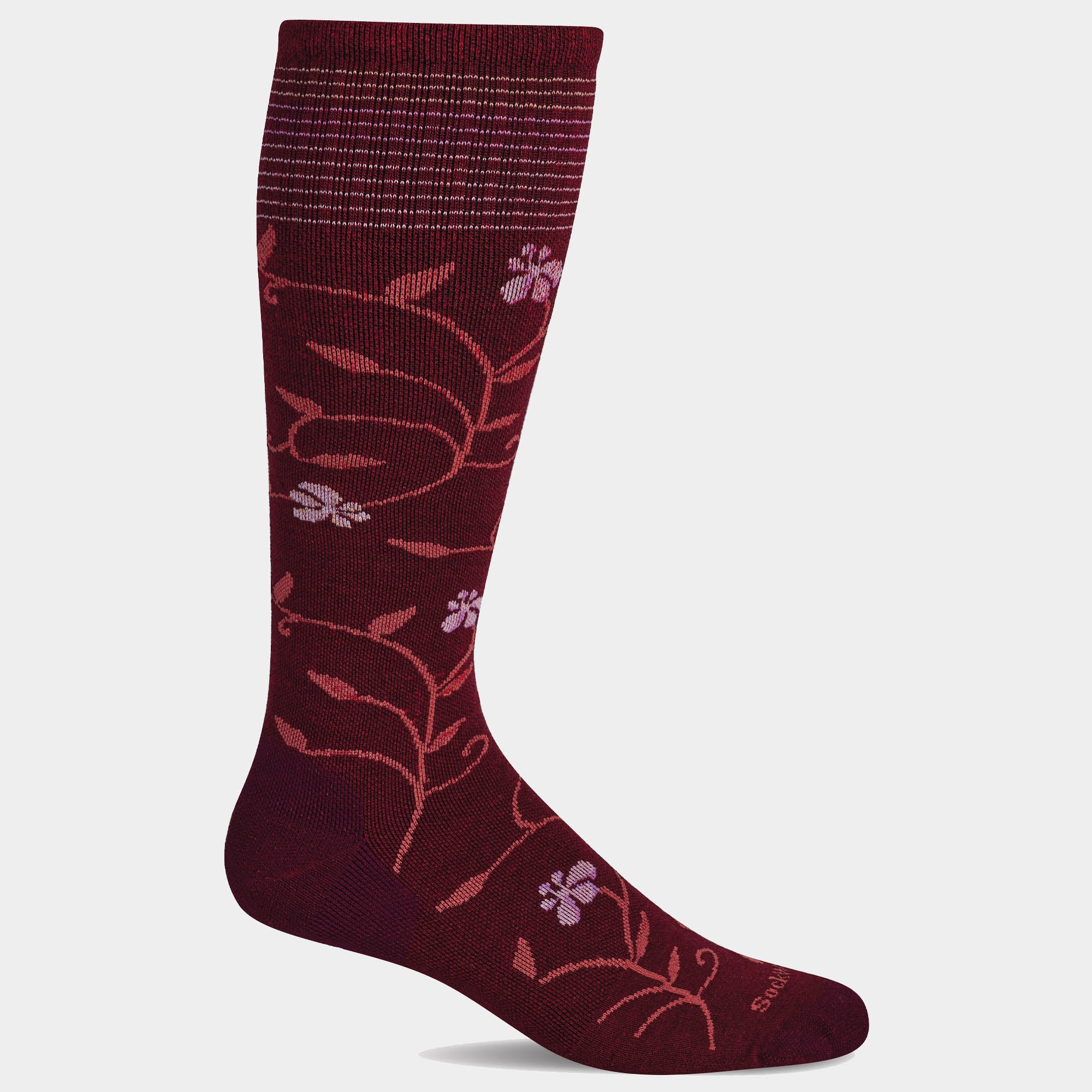 Women's Full Sun Compression Socks - Wide Calf | SW139W