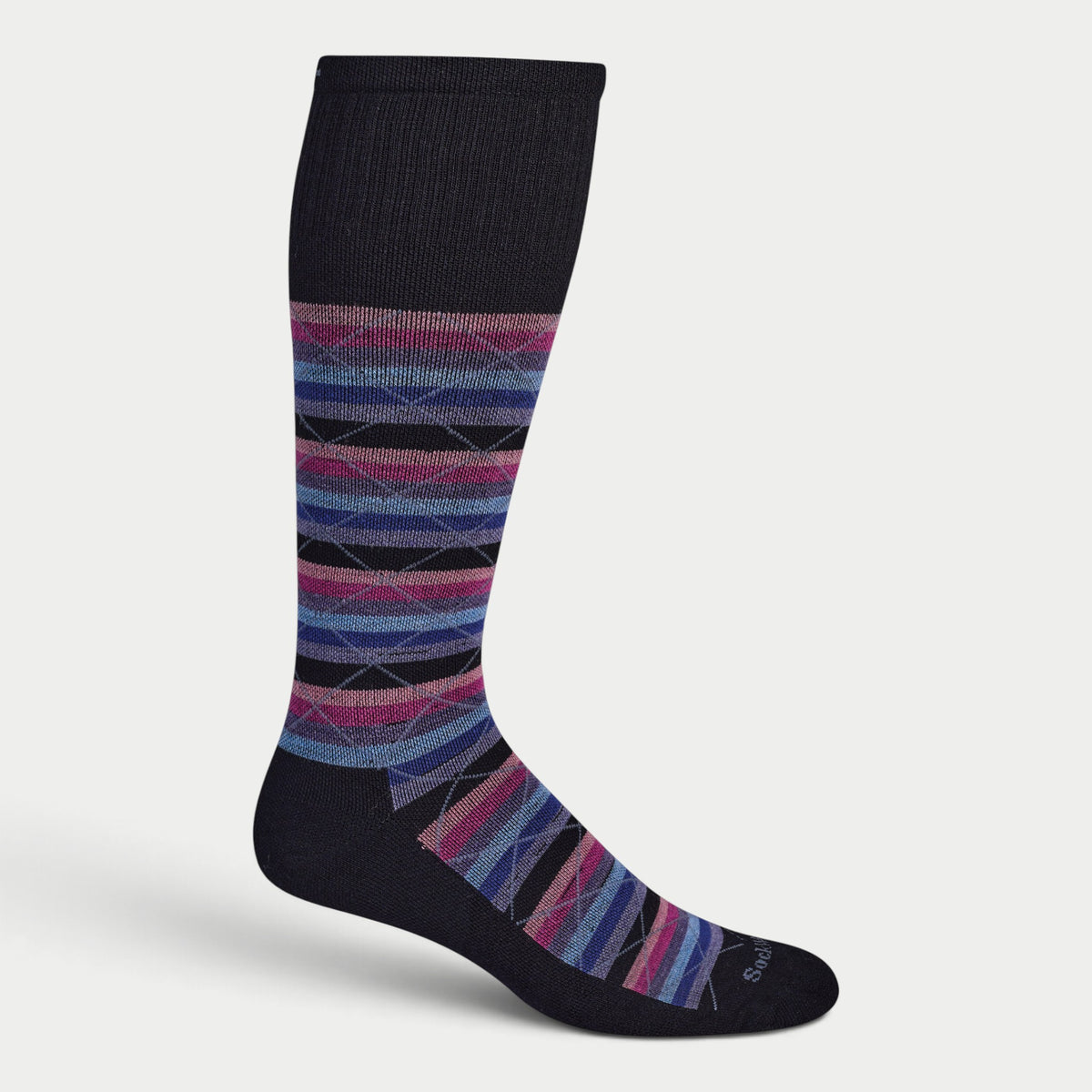 Women's Full Array Compression Socks - Wide Calf | SW179W