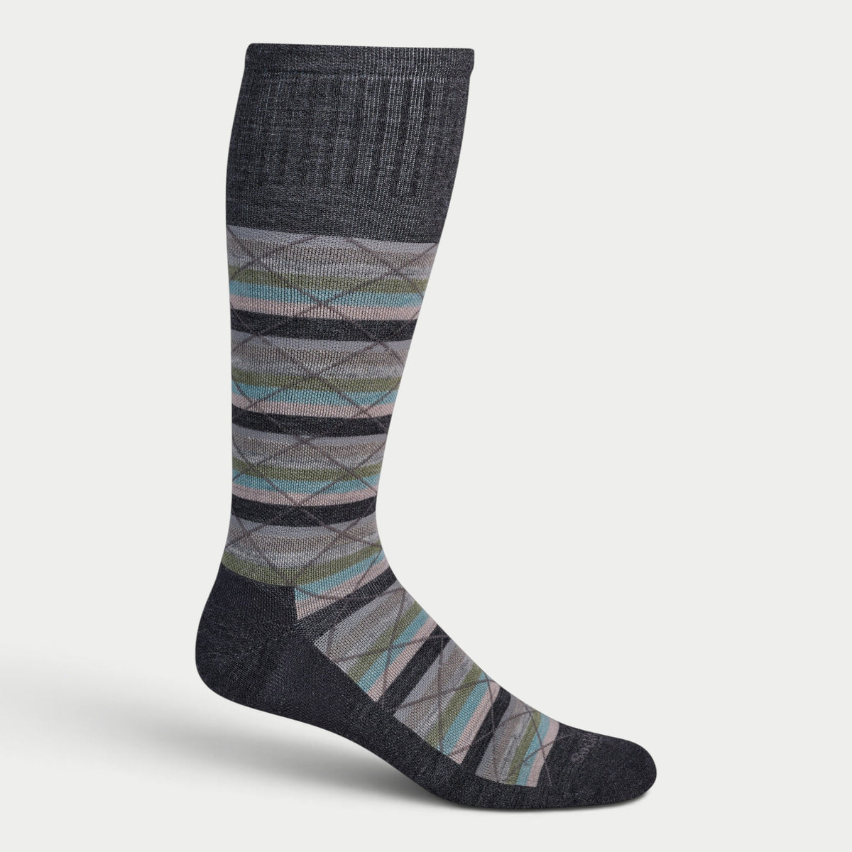 Women's Full Array Compression Socks - Wide Calf | SW179W