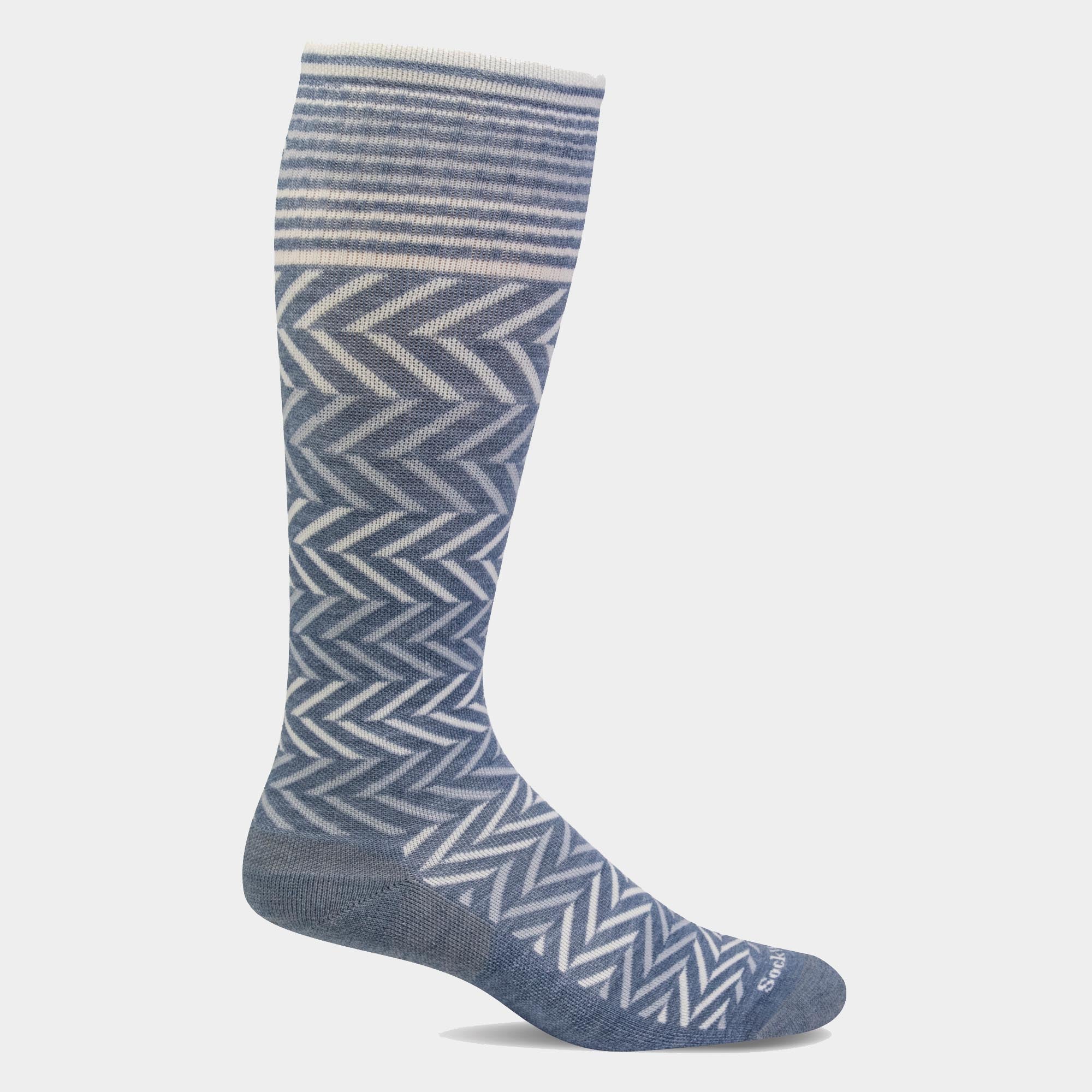 Women's Chevron Compression Socks | SW7W