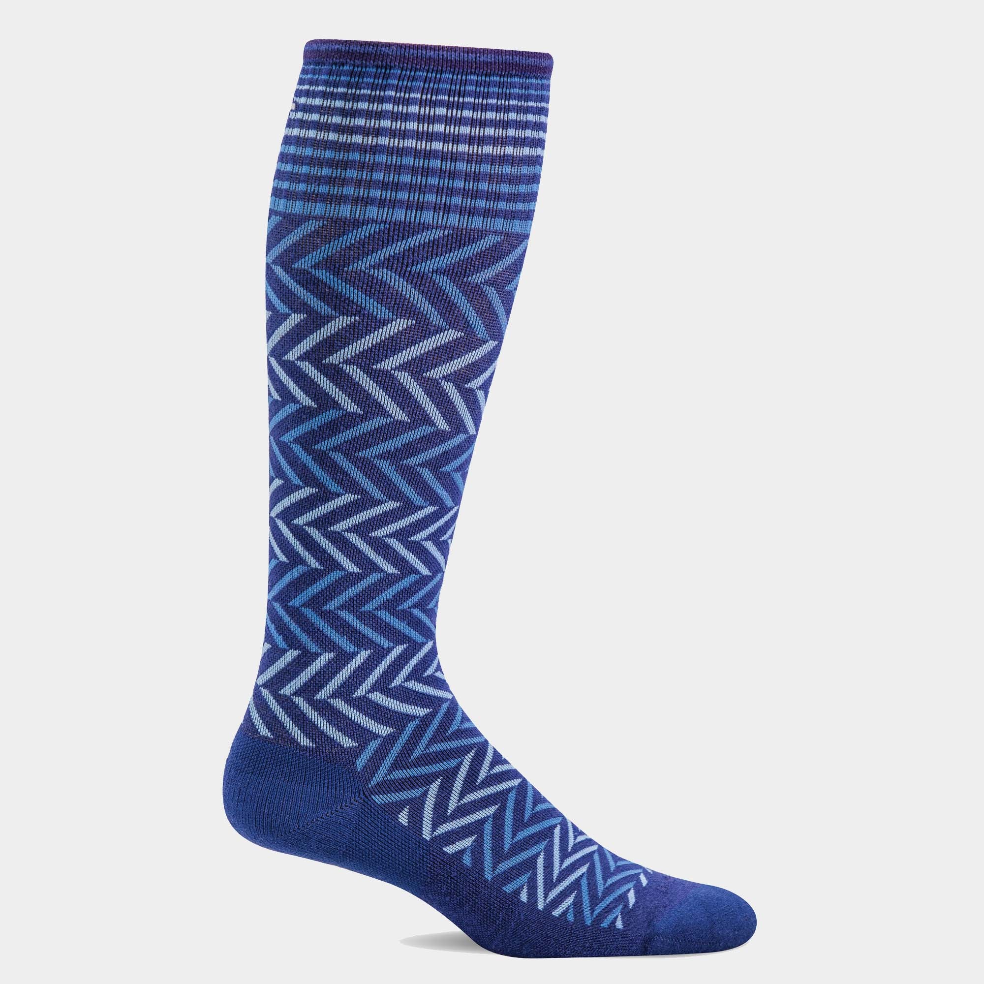 Women's Chevron Compression Socks | SW7W