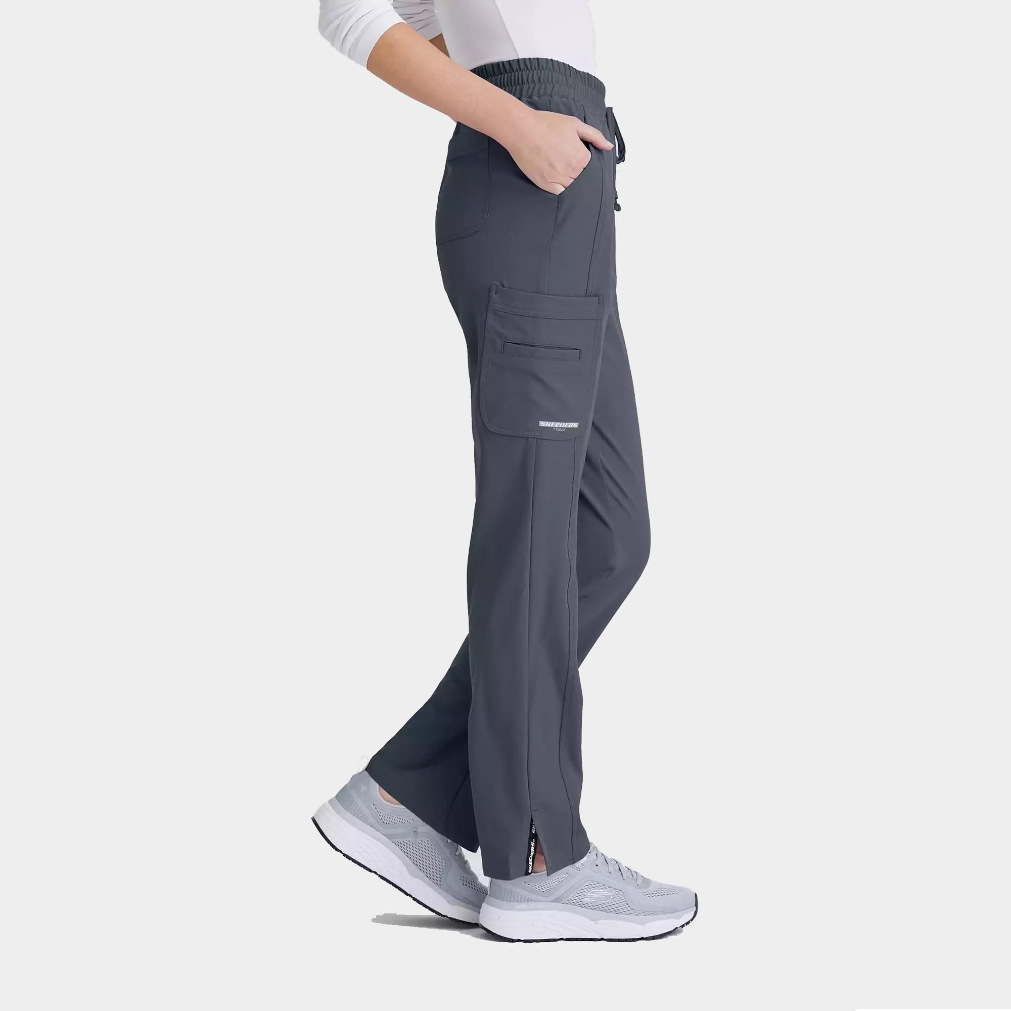 Skechers Women's 6 Pocket Elastic Waist Tapered Pant |  SKP623
