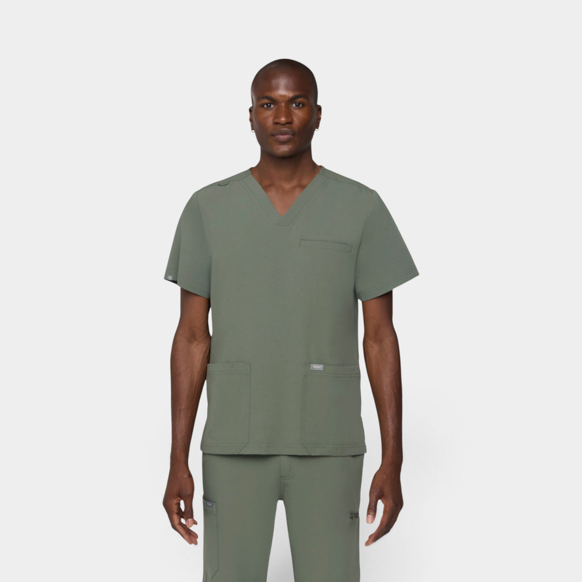 Men's 3 Pocket Scrub Top | T171